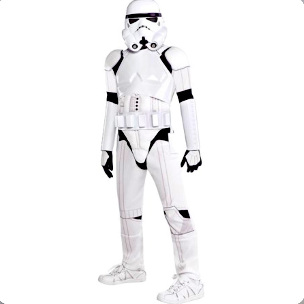 Halloween costume child large Star Wars dark side